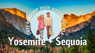 Yosemite en Sequoia  Amerika Westcoast Roadtrip part 2 [upl. by Kella]