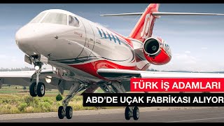 Türk iş adamları ABDde uçak fabrikası satın alıyor SyberJet SJ30i [upl. by Adnilra]