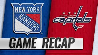 Kuznetsov Backstrom lead Caps to 65 overtime win [upl. by Cavallaro813]