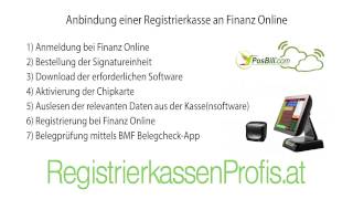 Anbindung Deiner Registrierkasse an Finanz Online [upl. by Llerrah]