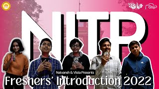 Freshers Intro Video 2022  NIT Patna  Natvansh DFC [upl. by Daveta]