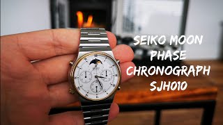 Seiko Moon Phase Chronograph 7A487000  SJH010 [upl. by Wedurn]