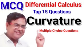 MCQ Curvature Differential Calculus Multiple choice questions CURVATURE [upl. by Eentrok]