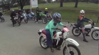 50cc Motorbike Schoolboy Breakfast Run [upl. by Gagne639]