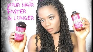 How to Grow your Hair Faster amp Longer Featuring Groganics ProductsJungle Barbie [upl. by Mendelsohn]