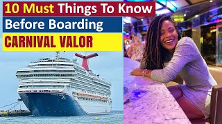 Carnival Valor Features and Overview [upl. by Aekahs]