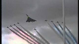 Concorde and The Red Arrows Heathrow 2nd June 1996 [upl. by Netnert]