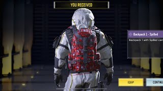 YOU RECEIVED  BACKPACK 1  SPILLED  HAZMAT BOMBER  SAFETY PROTOCOL ​⁠ ​⁠callofdutymobile [upl. by Nrev]