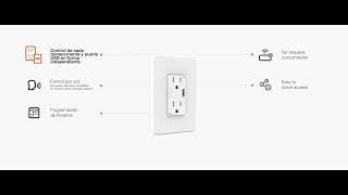 Tomacorriente inteligente con usb interior wifi nexxt solutions  EPA [upl. by Voss]