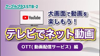 ケーブルプラスSTB2「OTT動画配信サービス編」 [upl. by Veta]