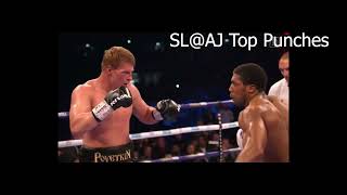 Greatest RightHand Punches of Antony Jushua [upl. by Harbard]