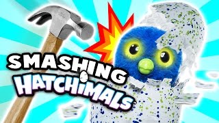 Smashing Hatchimals [upl. by Dray]