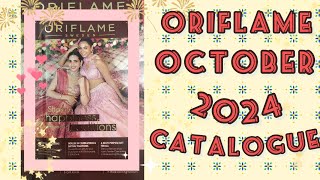 Oriflame October 2024 catalogue  Festive catalogue  New Launches  Makeup [upl. by Ecnaret]