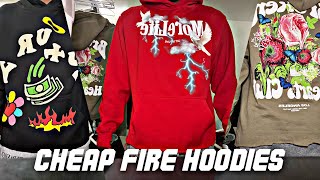 BEST PLACES TO GET FIRE HOODIES FROM  HOODIE COLLECTION  CHEAP [upl. by Ahsinom]