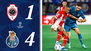 HIGHLIGHTS  R Antwerp FC 14 FC Porto  UEFA Champions League Game 2  20232024 [upl. by Eoz]