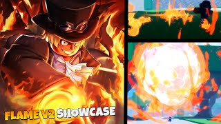 FLAME V2 SHOWCASE FRUIT BATTLEGROUNDS [upl. by Wittie]