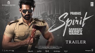 Spirit Prabhas Trailer  Announcement  Prabhas  Sandeep Reddy Vanga  Motion Studio [upl. by Hadik432]