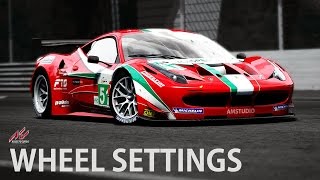 ASSETTO CORSA  DRIFT amp GRIP SETTINGS FOR LOGITECH SIM RACING [upl. by Critchfield]