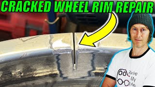 Cracked Wheel Rim Repair  HOW ITS DONE amp Why Are They Cracking [upl. by Nylessej]