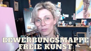 Volane REAGIERT auf  Meine BEWERBUNGSMAPPE  Freie Kunst angenommen  Kunst  Studium  Artistin [upl. by Lionel]