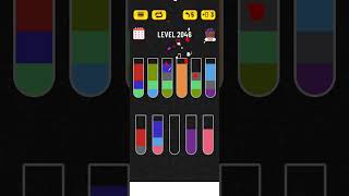 Water sort puzzle  Level 2046 [upl. by Saxen316]