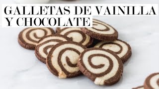 Galletas de vainilla y chocolate  Cravings Journal español [upl. by Meuse106]