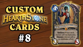 Top Custom Hearthstone Cards Of The Week 8 [upl. by Pazit]