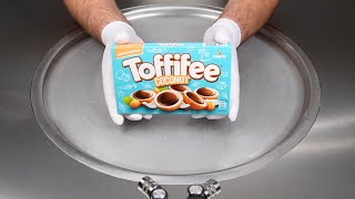 How to make the coolest Toffifee Coconut ice cream rolls ever 30 °C  No talking  ASMR [upl. by Mllly465]