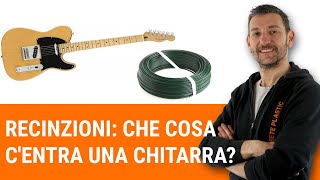 I fili di tensione in una recinzione sono come le corde di una chitarra [upl. by Ivanna]