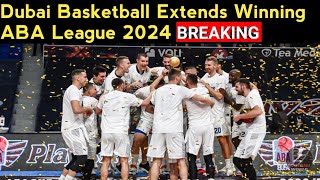 Dubai Basketball Dominates Cedevita Olimpija Extends Winning Streak in ABA League l basketball news [upl. by Messere]