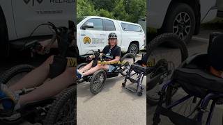 Paralyzed mountain biking with the Bowhead RX [upl. by Nerag]