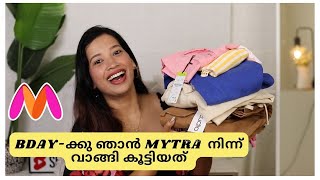 Huge Myntra Haul I Birthdayകു ഞാൻ വാങ്ങിയ Dress Tops Jumpsuits Denims Bottom wears Etc [upl. by Ecitsuj]