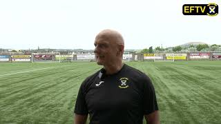 POSTMATCH REACTION  Ian Campbell v Forfar Athletic [upl. by Larrad]