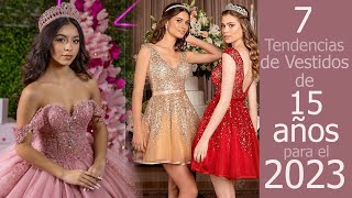 7 Tendencias de Vestidos de 15 Años para el 2023 [upl. by Parthenia]