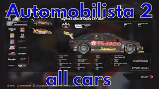 Automobilista 2 AMS2 all cars April 2023 car list [upl. by Parker906]