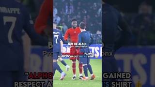 Messi Fullfills Alphonso Davies’s Dream shorts [upl. by Reltuc451]