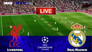 🔴LIVE  Liverpool vs Real Madrid  UEFA Champions League 202425  PES 21 Simulation [upl. by Theodore]