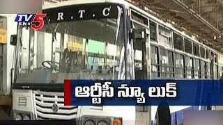 TSRTC New Strategy To Attract Passengers  New Look To Old Engine Buses In Hyderabad  TV5 News [upl. by Ewnihc]