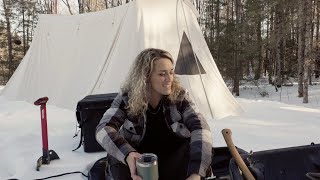 Winter Camping Gear  Loadout tips and my thoughts [upl. by Pulling674]