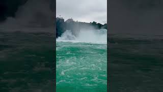 Amazing Rheinfall schaffhausen Switzerland travel trending switzerland amazing viral nature [upl. by Reilamag]