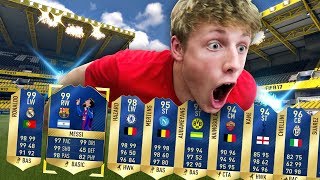 THE LUCKIEST TOTS PACK OPENING EVER  FIFA 17 [upl. by Merola]