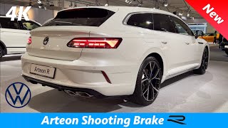 VW Arteon Shooting Brake R 2022  FULL review in 4K  Exterior  Interior 320 HP Price [upl. by Milena]