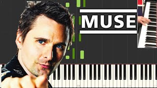 United States of Eurasia Muse  HARD Piano Tutorial ✔️ [upl. by Johnathon]