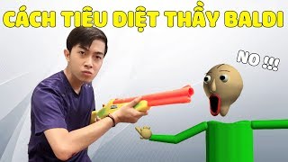 CrisDevilGamer HƯỚNG DẪN CÁCH TIÊU DIỆT THẦY BALDI [upl. by Eicyaj]