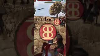 Skirmishing the oncoming TestudoSub for more gaming bannerlord history war shorts fyp rome [upl. by Cargian843]