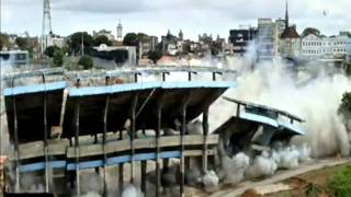 Implosão de Estádio Fonte Nova de bem perto [upl. by Hamrah]