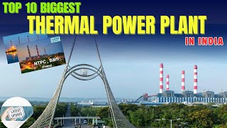 Top 10 Biggest Thermal Power Plants in India  Thermal Power Station [upl. by Odlanyar]