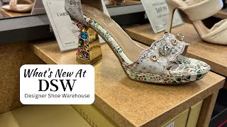 Whats New At DSW Designer Shoe Warehouse  Browse With Me Tour [upl. by Ateval]