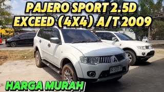 JUAL MOBIL PAJERO SPORT 25D EXCEED 4X4 AT 2009 [upl. by Nosnek647]