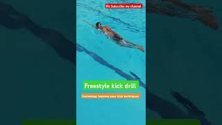 How to improve swimming freestyle stroke motivation swimming drill tips fastswimming finswimmer [upl. by Sager]